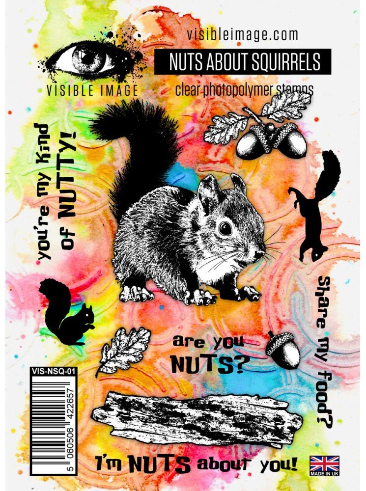 Nuts About Squirrels - Tampon clear - Collection "Autumn" - Visible Image