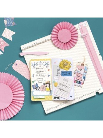 Massicot de coupe et plateau de pliage - Rose - We R Memories Keepers