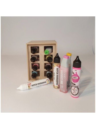 Organisateur en MDF pour 8 marqueurs - Pronty Crafts