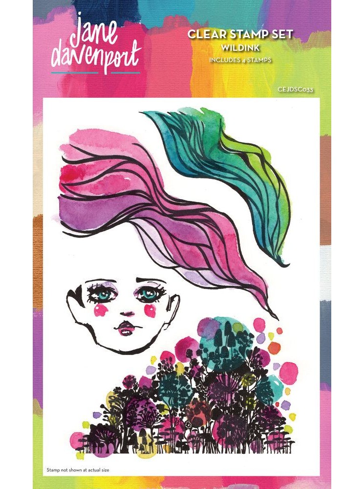 Wildink - Tampon clear - Collection "Jane Davenport" - Creative Expressions