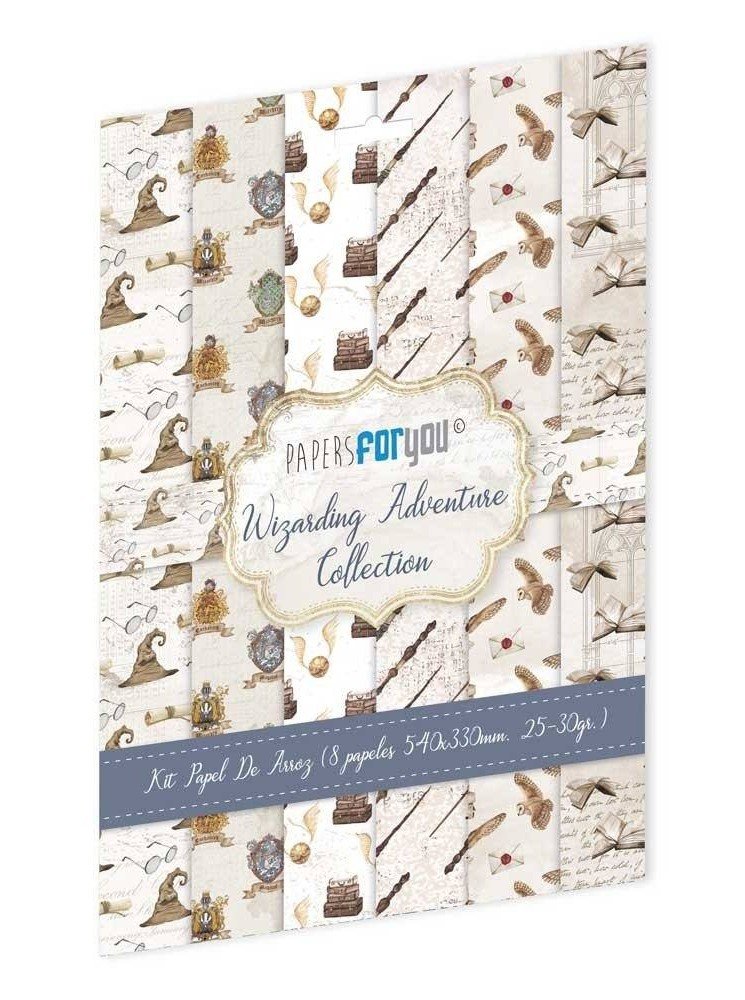 Collection "Wizarding Adventure" - Feuilles de riz - Papers for you