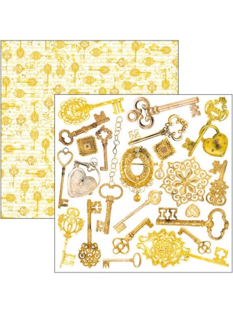 Pack papiers 15 x 15 cm - Collection "Ethereal" - Ciao Bella