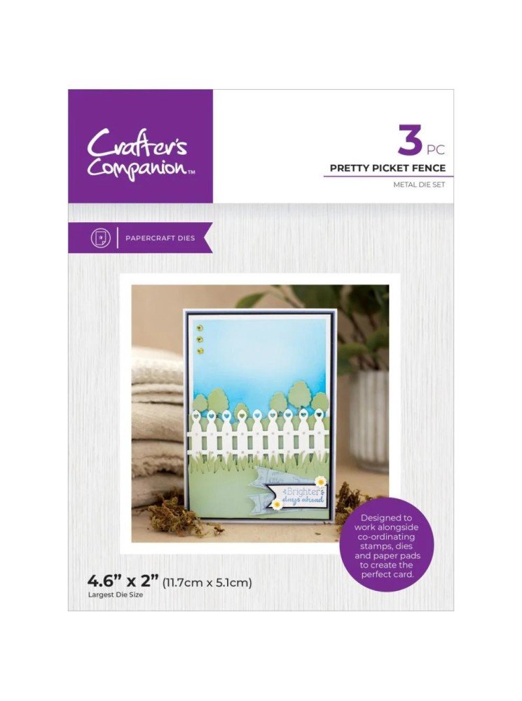 Pretty Picked Fence - Matrice de découpe - Dies - Crafter's Companion