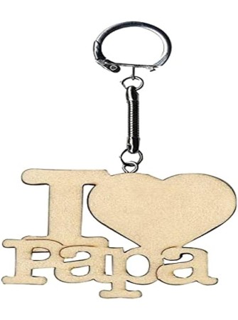 Porte-clés - I love Papa -...