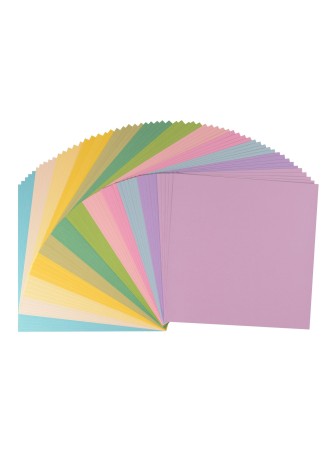 Spring - Pack papiers Florence lisses 30.5 x 30.5 cm - Vaessen Creative