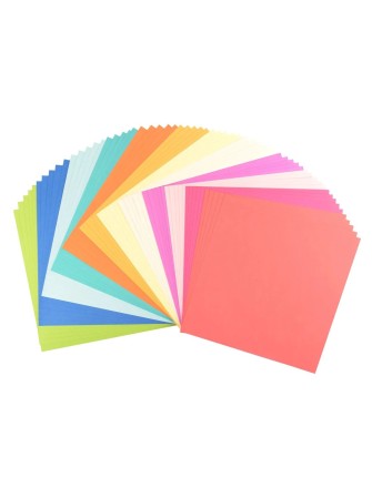 Summer - Pack papiers Florence lisses 30.5 x 30.5 cm - Vaessen Creative