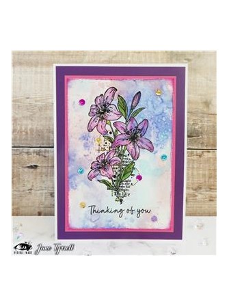 Lilies With Love - Tampon clear - Visible Image