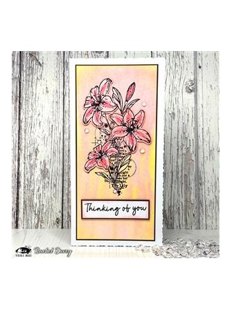 Lilies With Love - Tampon clear - Visible Image