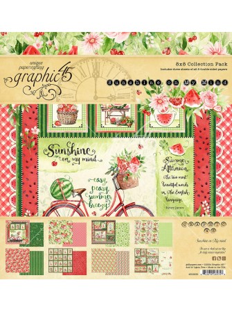 Pack papiers - Collection "Sunshine on My Mind" - Graphic 45
