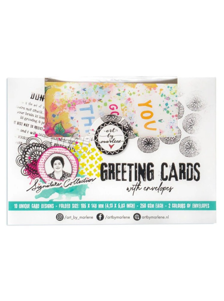 Kit Greeting Cartes - Collection "Signature" - Art By Mrlene
