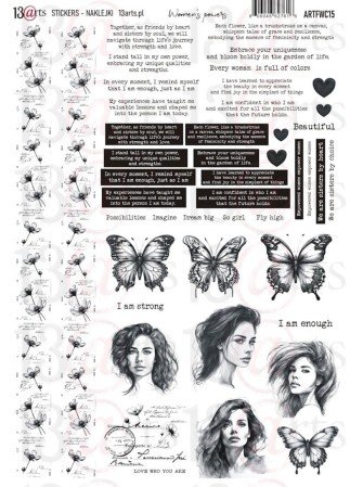 Stickers - Women's Flowers-...