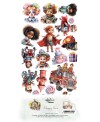Pack de décors à découper  - Collection  "Happy Time"  - Alchemy of Art