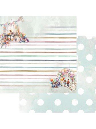 Pack papiers 20 x 20 cm  - Collection "Happy Time" -  Alchemy of Art