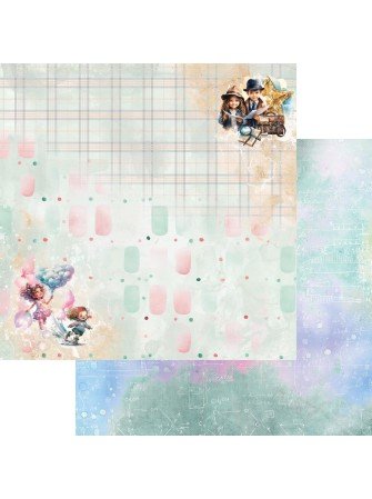 Pack papiers 20 x 20 cm  - Collection "Happy Time" -  Alchemy of Art