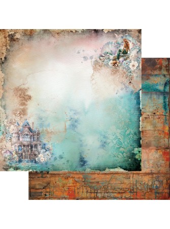 Pack papiers 15 x 15 cm - Collection "Underwater world" -  Alchemy of Art