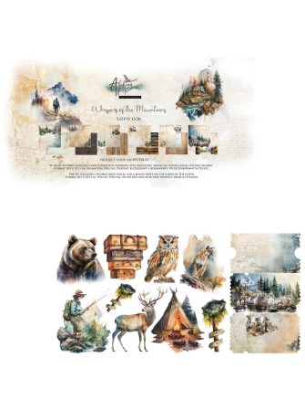 Pack papiers - Collection "Whispers of the mountains" -  Alchemy of Art