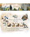 Pack papiers 20 x 20 cm - Collection "Whispers of the mountains" -  Alchemy of Art