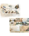Pack papiers 20 x 20 cm - Collection "Whispers of the mountains" -  Alchemy of Art