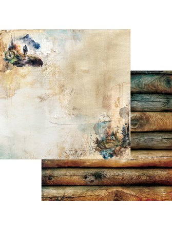 Pack papiers 20 x 20 cm - Collection "Whispers of the mountains" -  Alchemy of Art