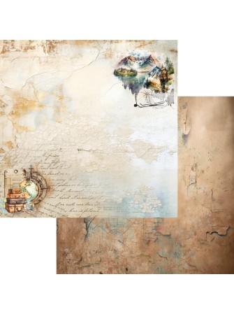 Pack papiers 20 x 20 cm - Collection "Whispers of the mountains" -  Alchemy of Art