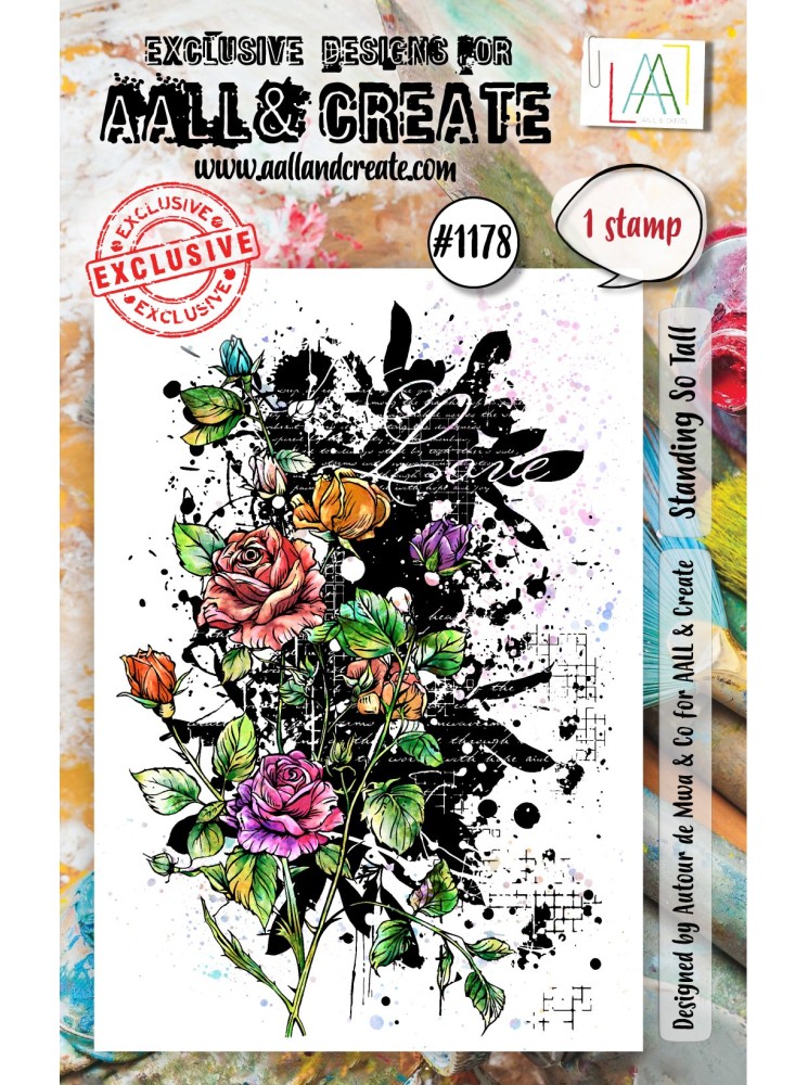 Tampon clear N° 1178 : Standing So Tall - Aall & create