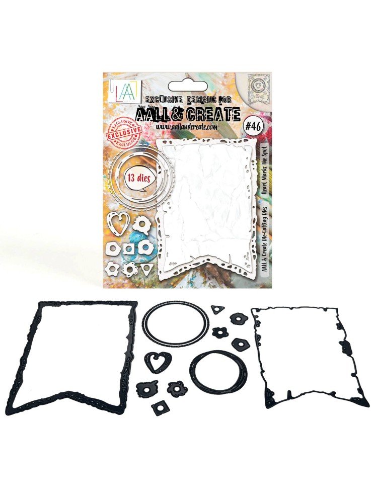 Heart Marks The Spot - Matrice de découpe - Dies 46 - Aall & create