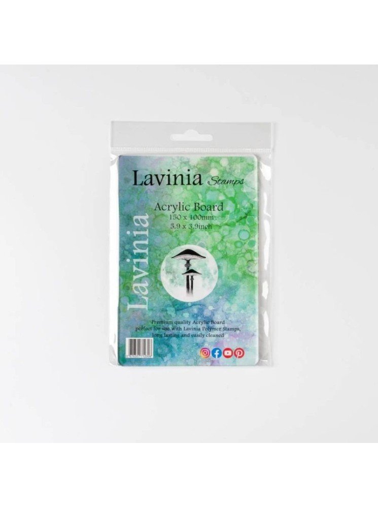 Bloc acrylique pour tampons 150 x 100 mm - Lavinia
