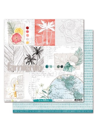 Pack papiers - Collection "Ici ou ailleurs" - L'Encre & l'Image