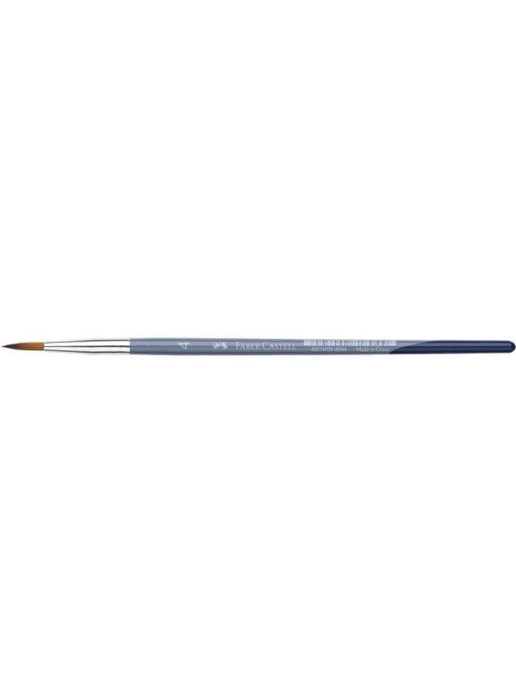 Pinceau rond en poils synthétiques - 4 - Faber Castel