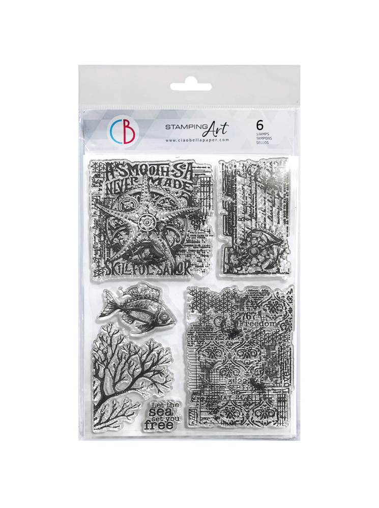 Tampon clear - Submersible Secrets - Collection "Coral Reef" - Ciao Bella
