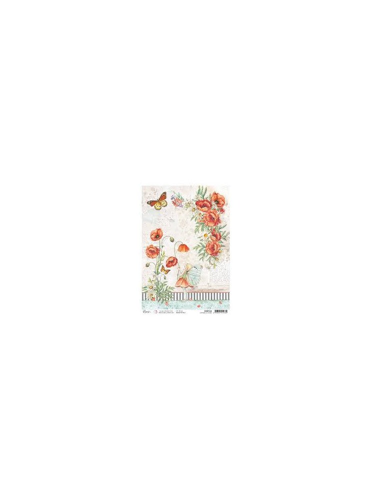 Feuille de riz - Happiness of Nature - Collection "Enchanted Land" - Ciao Bella
