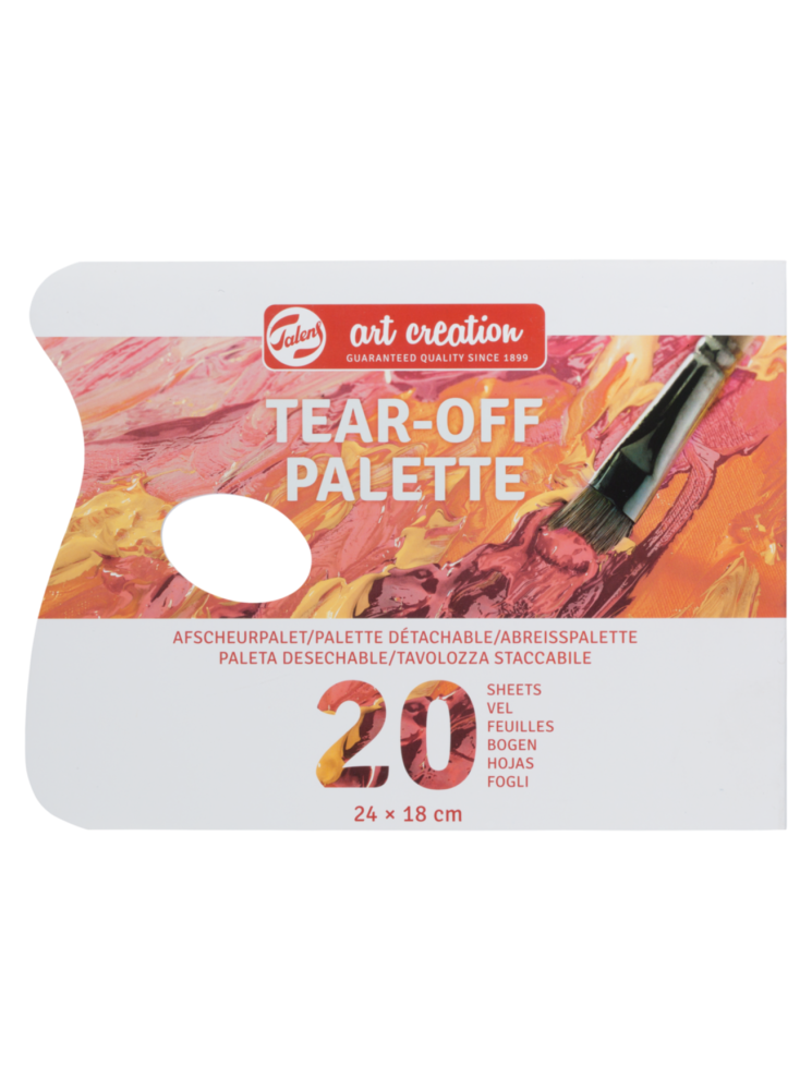 20 Feuilles palettes Aquarelle détachables - Talens Royal