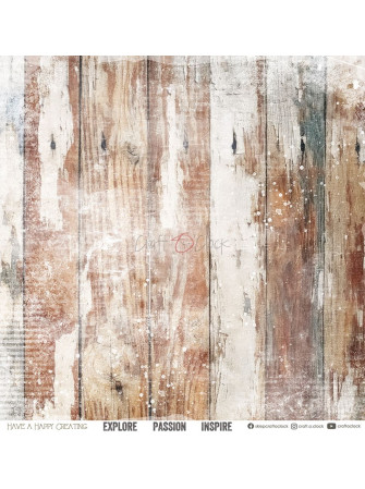 Pack papiers Duo Imprimés + Basics 20 x 20 cm - Collection "Kitchen Mode"  - Craft O'Clock