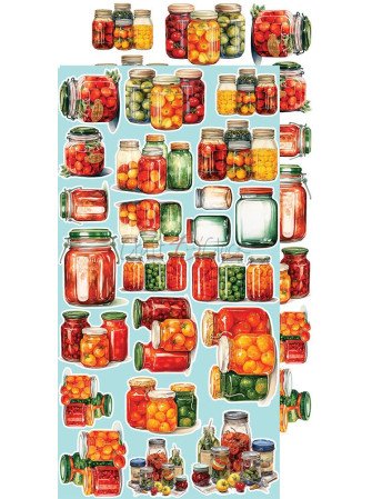 Pack de décors à découper - Kitchen & Food  - Collection  "Kitchen Mode"