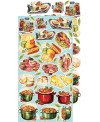 Pack de décors à découper - Kitchen & Food  - Collection  "Kitchen Mode"