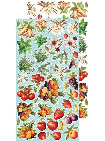 Pack de décors à découper - Kitchen & Food  - Collection  "Kitchen Mode"