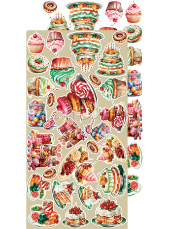 Pack de décors à découper - Mix  - Collection  "Kitchen Mode"