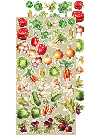 Pack de décors à découper - Mix  - Collection  "Kitchen Mode"