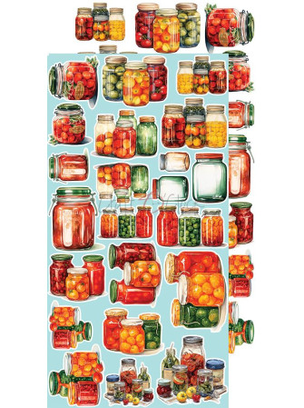 Pack de décors à découper - Mix  - Collection  "Kitchen Mode"