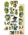 Pack de décors à découper  - Collection  "Tales of moss and fern"  - Alchemy of Art