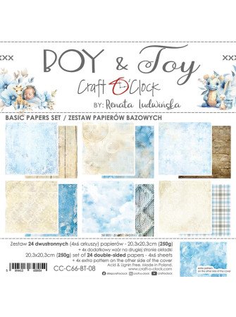 Pack papiers 20 x 20 cm -...