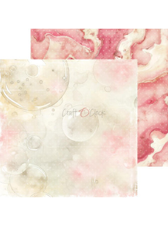 Pack papiers 20 x 20 cm - Mix imprimés + basics - Collection "Girl & Curl" - Craft O'Clock