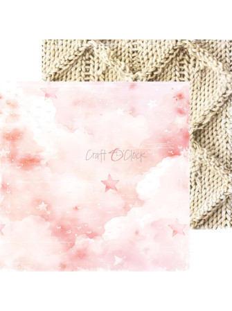 Pack papiers 20 x 20 cm - Mix imprimés + basics - Collection "Girl & Curl" - Craft O'Clock