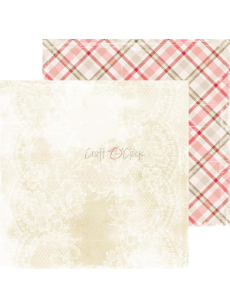 Pack papiers 20 x 20 cm - Mix imprimés + basics - Collection "Girl & Curl" - Craft O'Clock