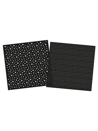 Amour - Mask Stencil Set - Gorjuss - Santoro