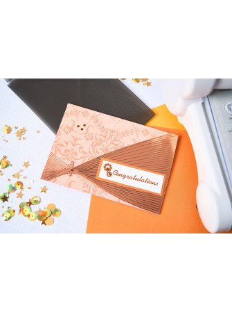 Plaque d'embossage 3 D - Cosmopolitan Tresse - Sizzix