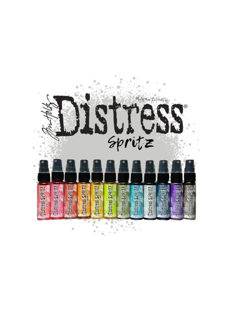 Collection 12 Distress Spritz + 1 set de spray de remplacement offert- Ranger