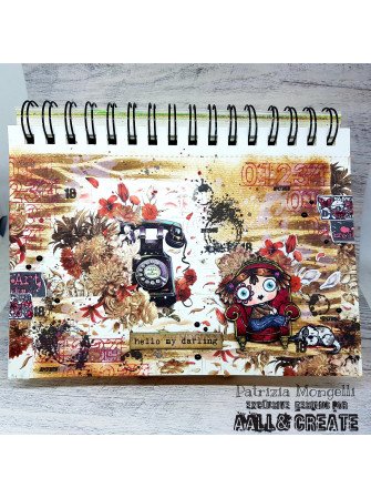 Washi Tape N° 105 - Bouquet Calling - Aall & Create