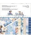 Pack papiers 20 x 20 cm - Collection "Sea Story" - Lemon Craft