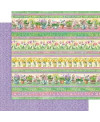 set de 16 papiers imprimés double face - graphic 45 - grow with love